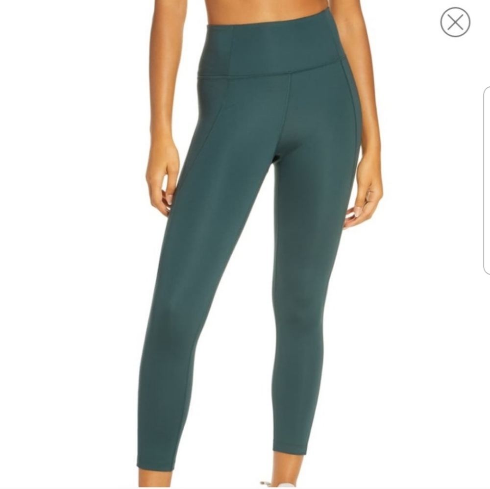 Girlfriend  collective green leggings